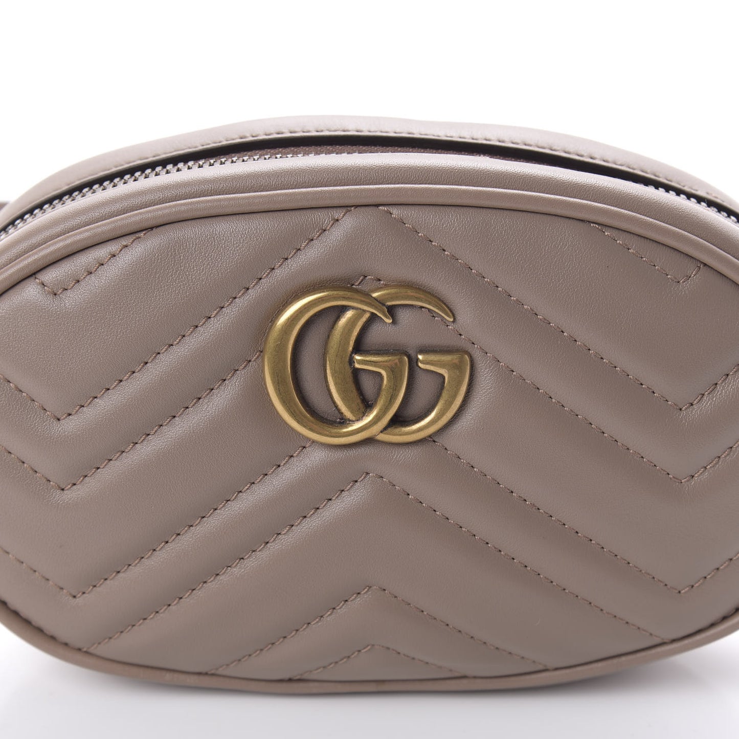 Calfskin Matelasse GG Marmont Belt Bag 95 38 Porcelain Rose