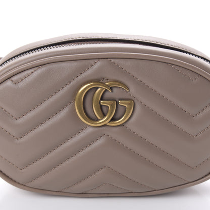 Gucci Calfskin Matelasse GG Marmont Belt Bag 95 38 Porcelain Rose 10 of 10