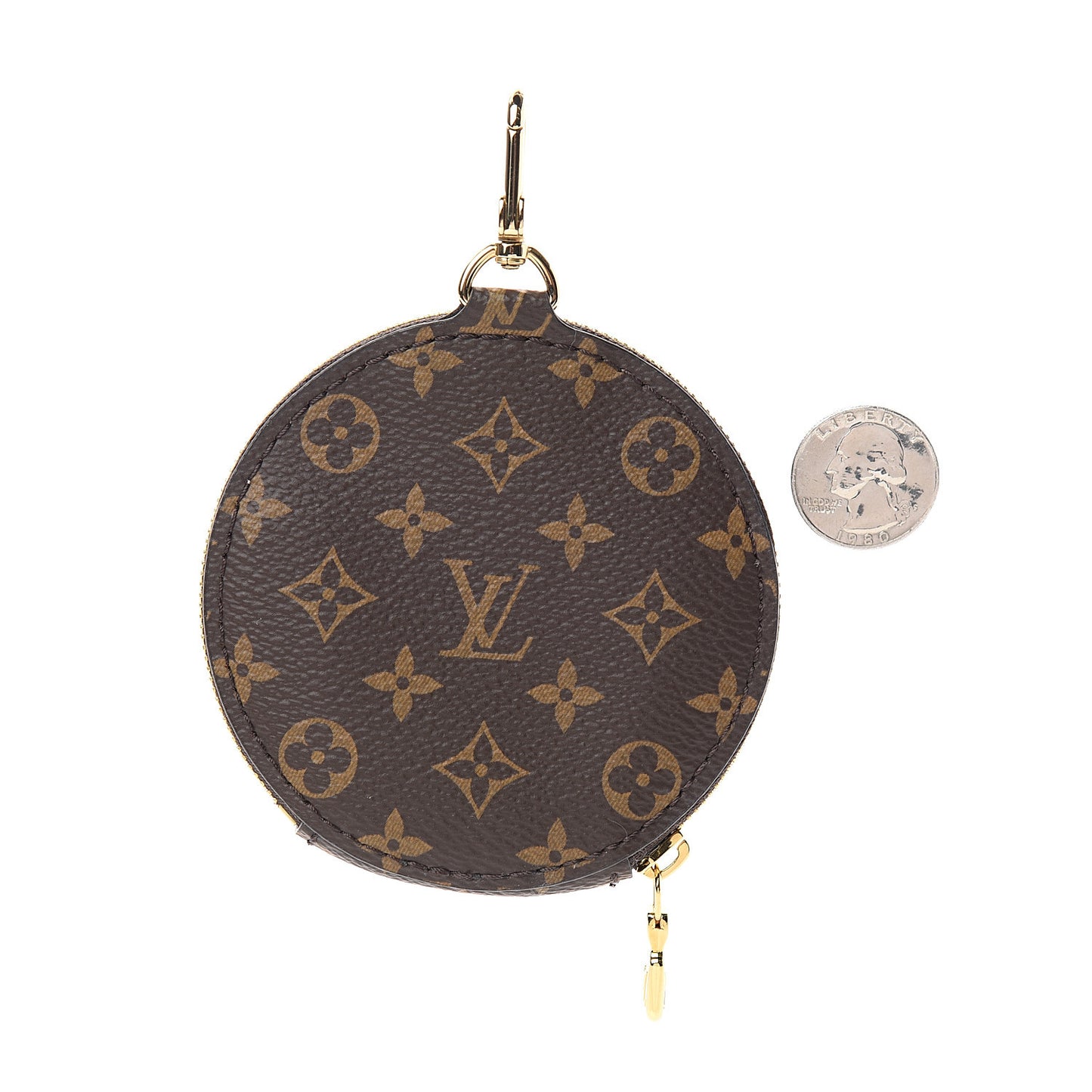 Monogram Multi Pochette Accessories Round Coin Purse