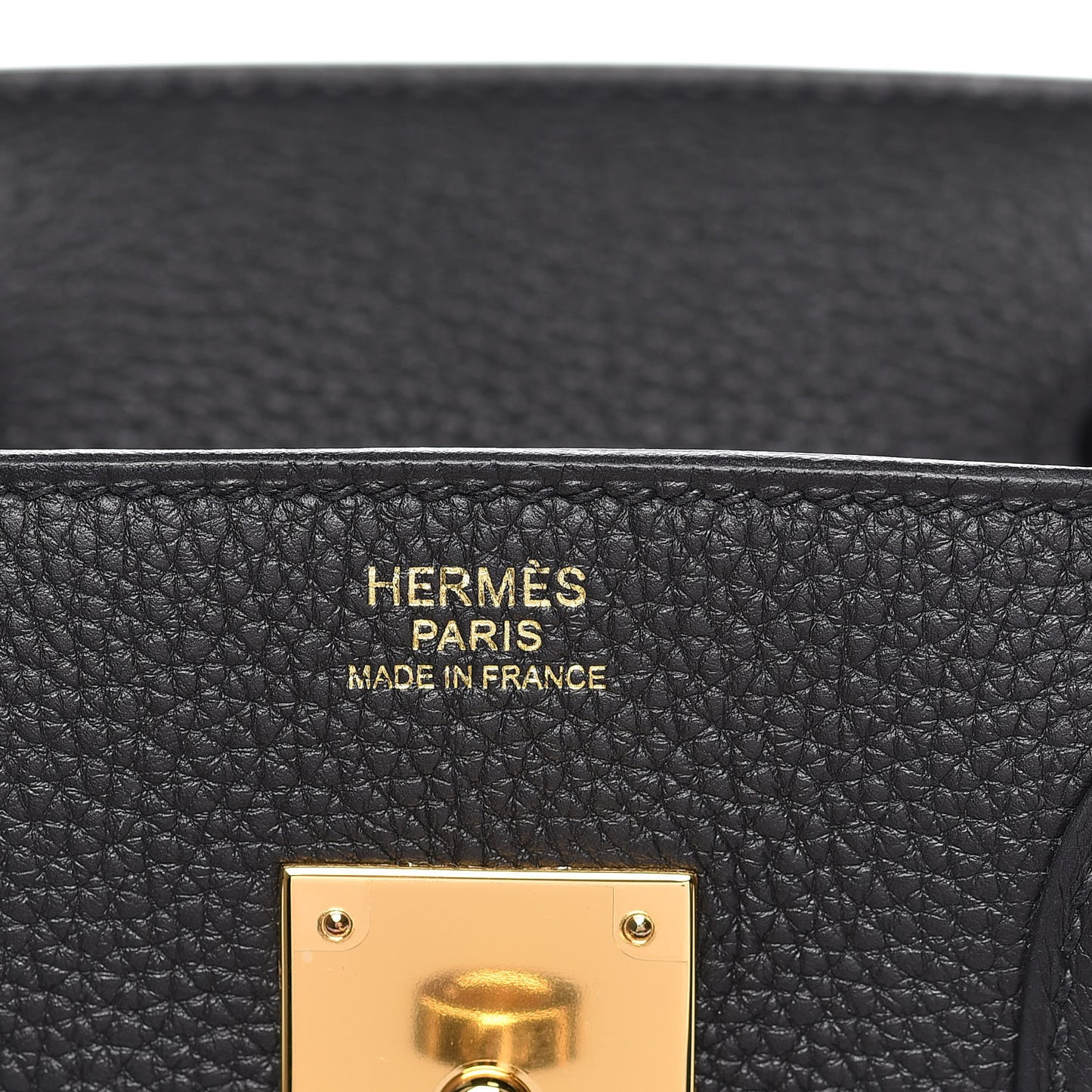 Togo Birkin 30 Black