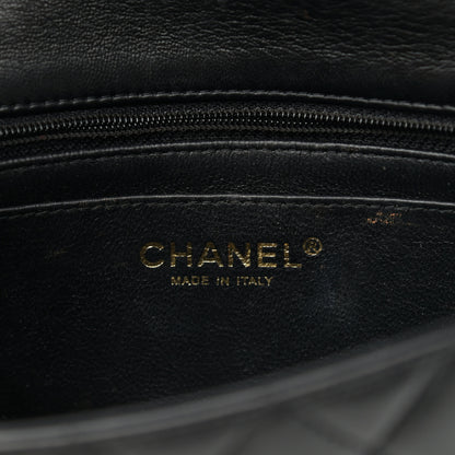 Chanel Lambskin Quilted Mini Rectangular Flap Black 7 of 13