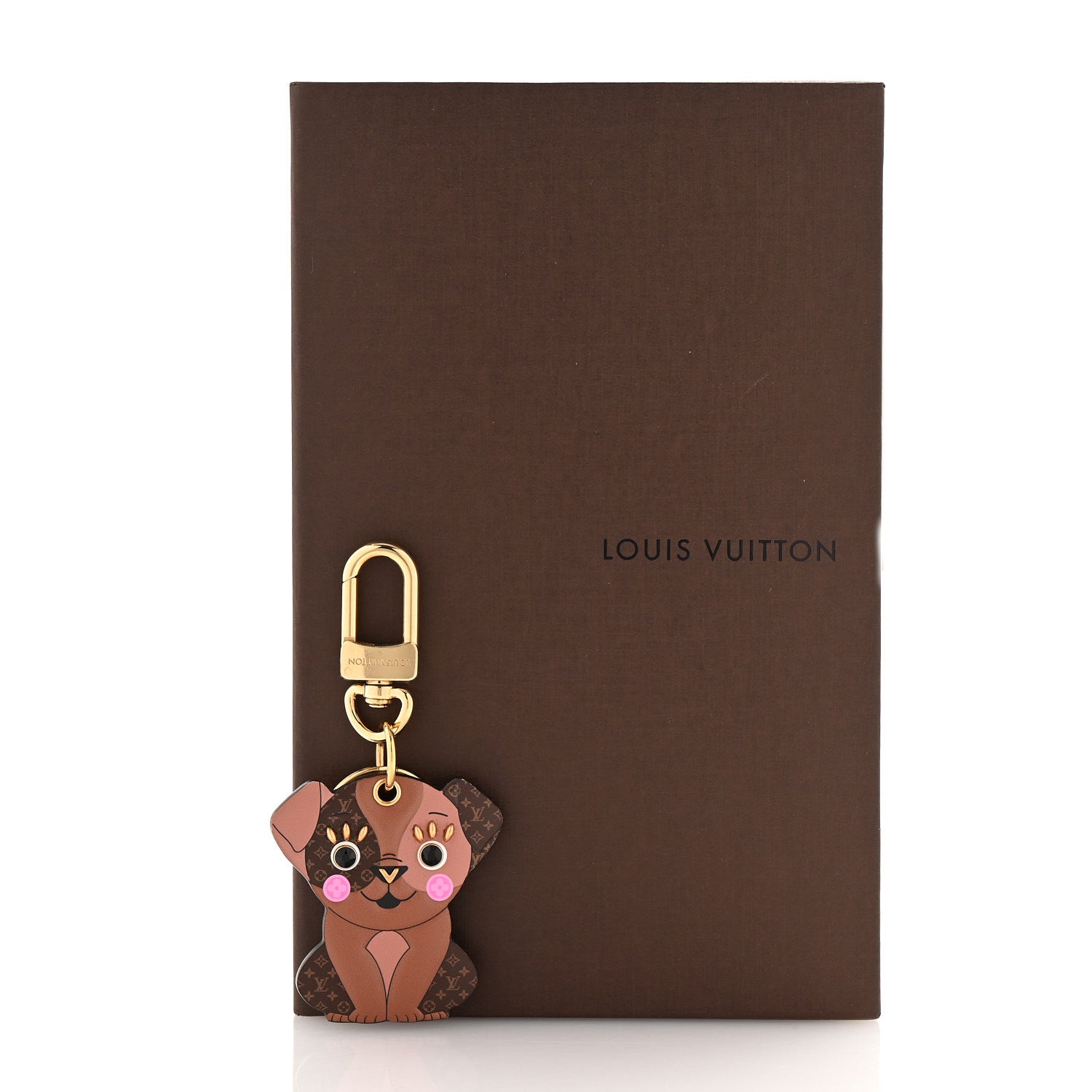 Louis Vuitton Monogram Puppy Bag Charm Key Holder 6 of 6