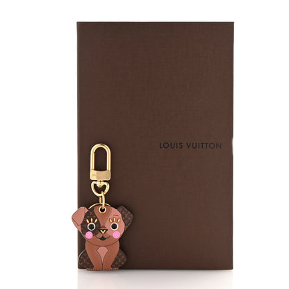 Louis Vuitton Monogram Puppy Bag Charm Key Holder 6 of 6