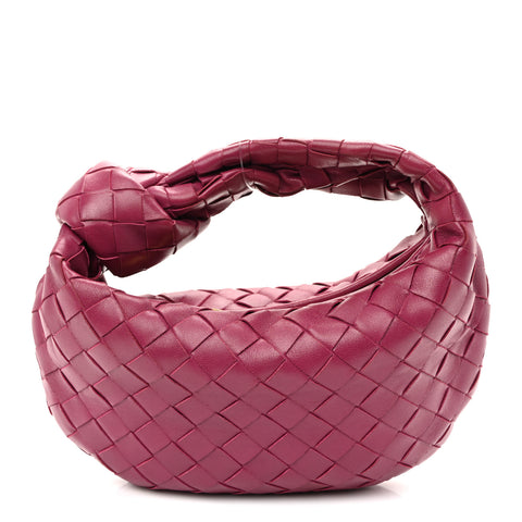 Nappa Intrecciato Mini Jodie Cinnabar