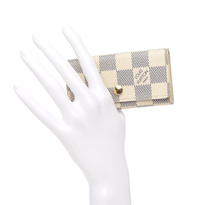 Louis Vuitton Damier Azur Multicles 4 Key Holder 2 of 7