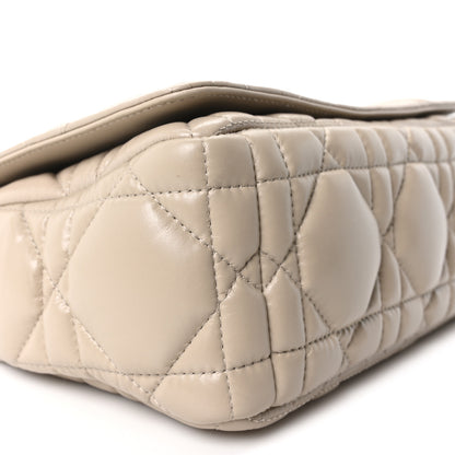 Christian Dior Calfskin Macrocannage Medium Caro Bag Sand 9 of 11