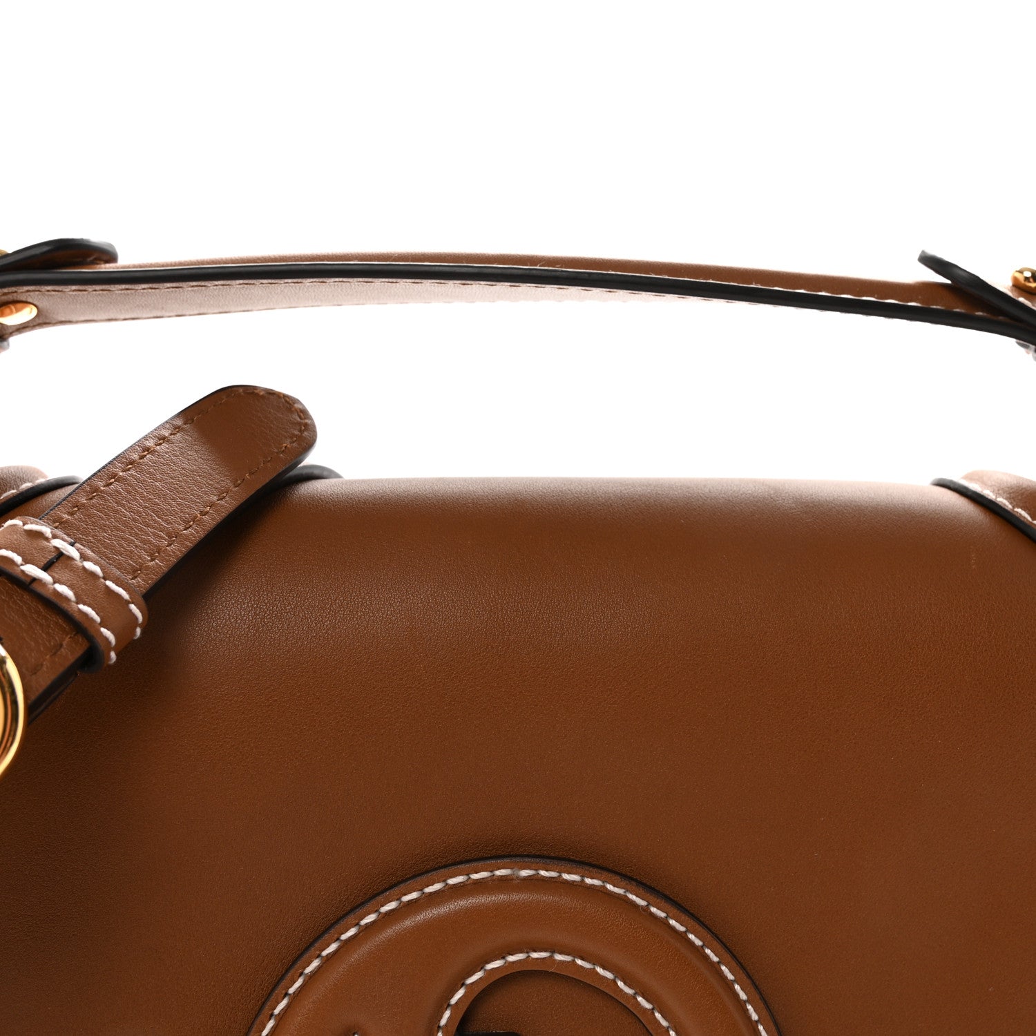 Gucci Calfskin Large Blondie Top Handle Flap Bag Sundial 6 of 8