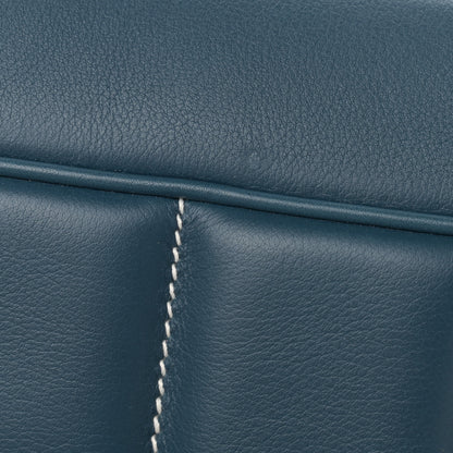 Hermes Veau Swift Sac Berline 28 Bleu Thalassa 10 of 10
