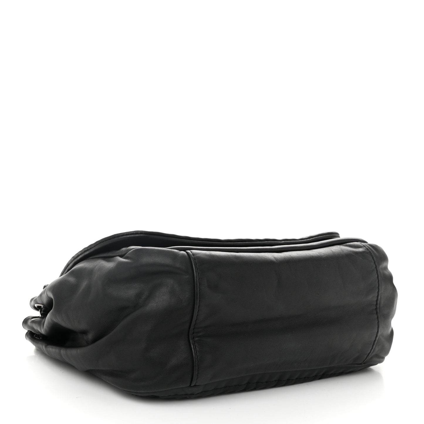 Lambskin Luxe Ligne Flap Black
