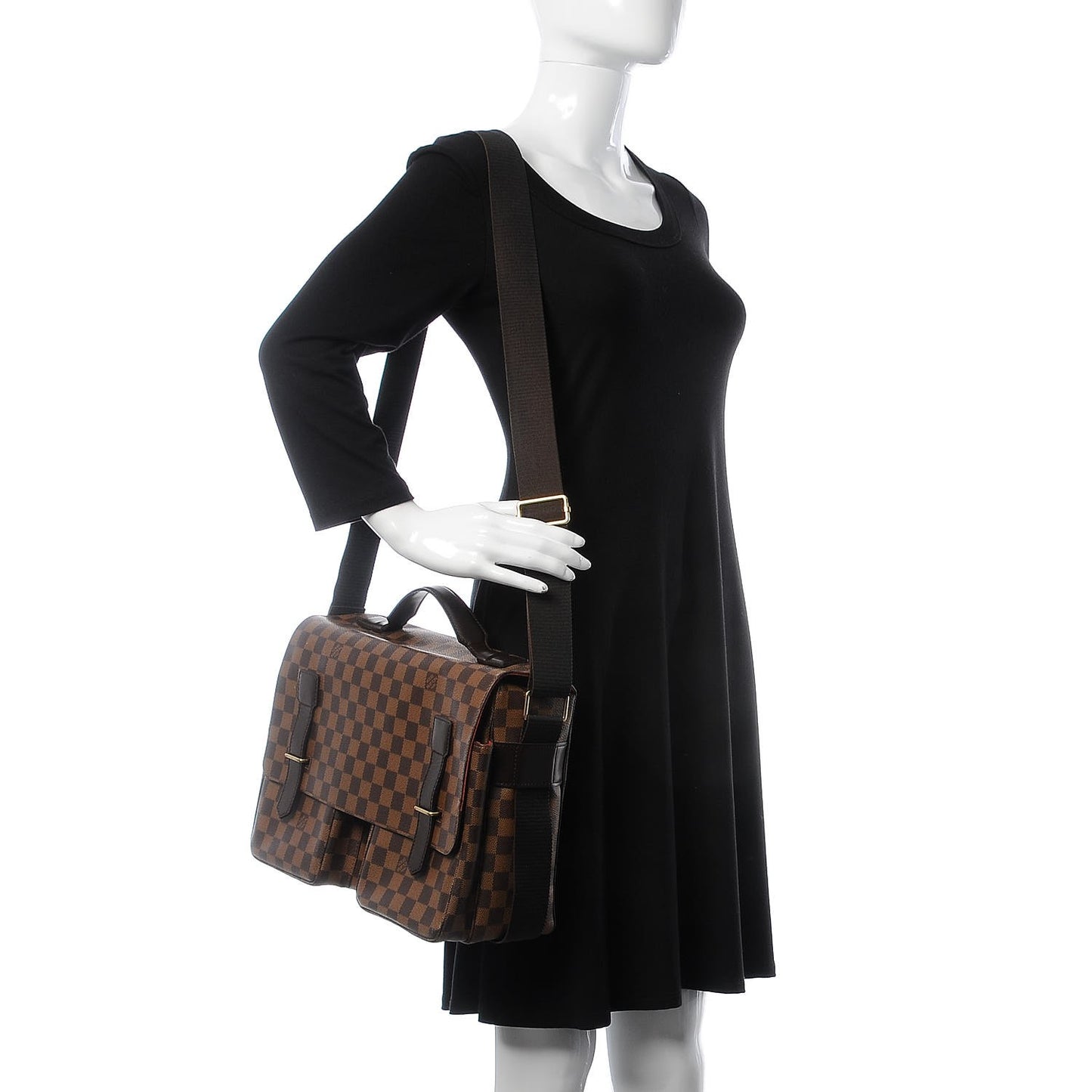Damier Ebene Broadway Messenger Bag