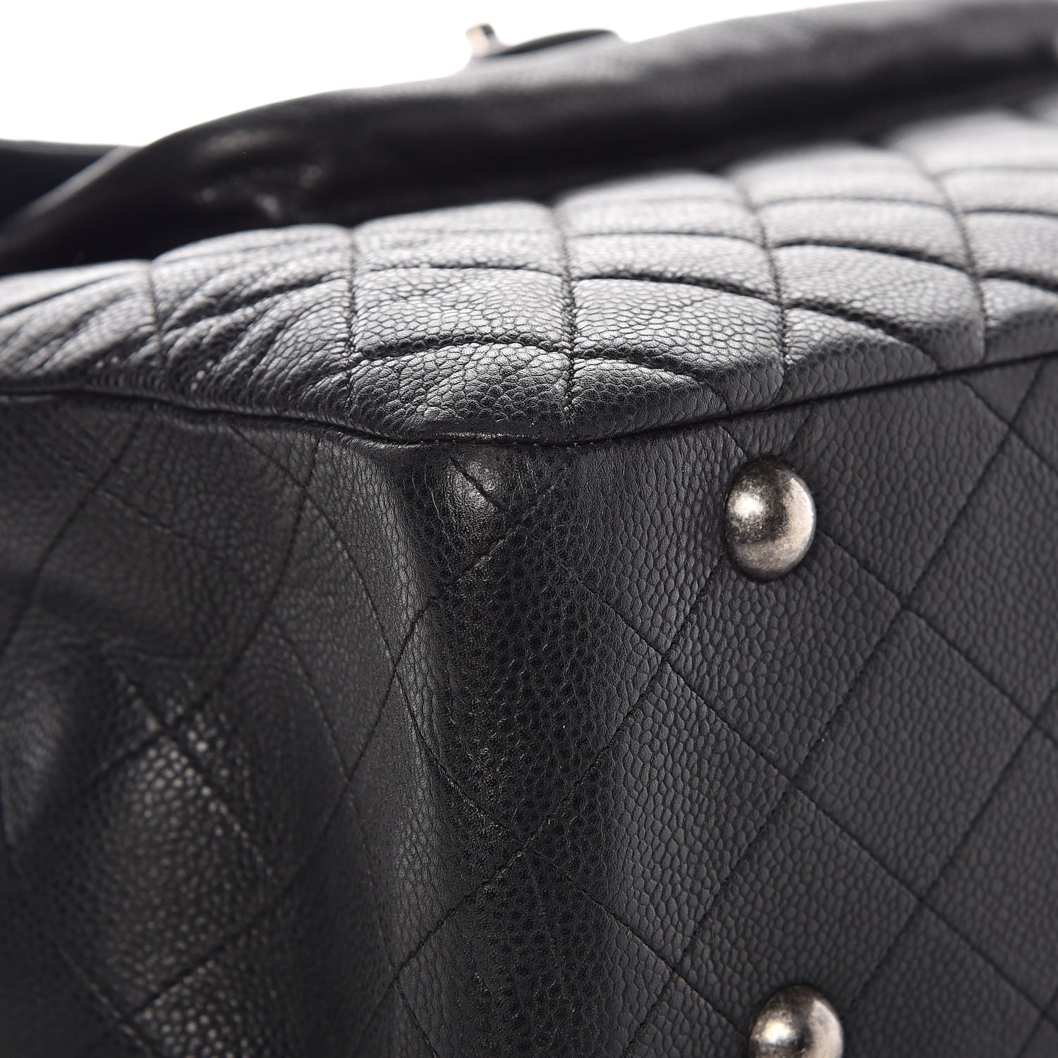 Chanel Caviar Quilted Flap Tote Black 8 of 12