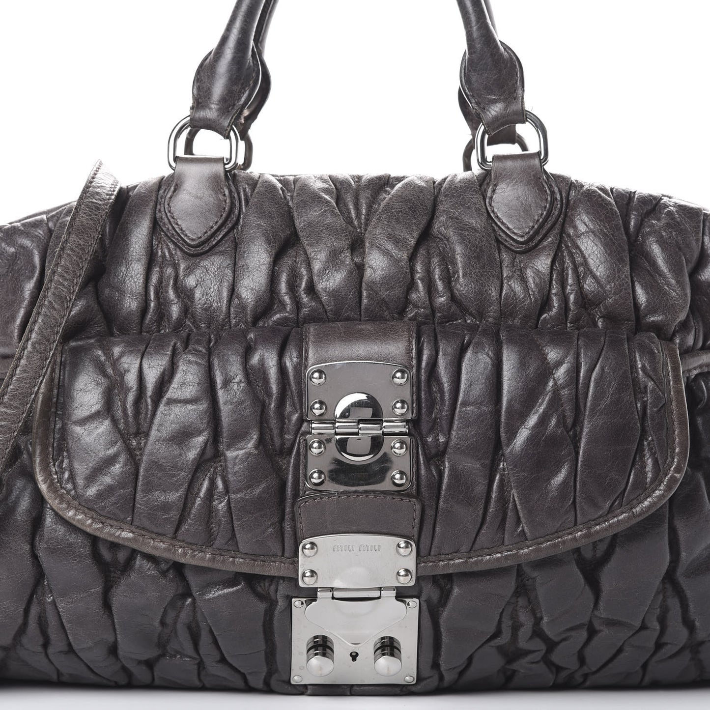 Nappa Matelasse Satchel