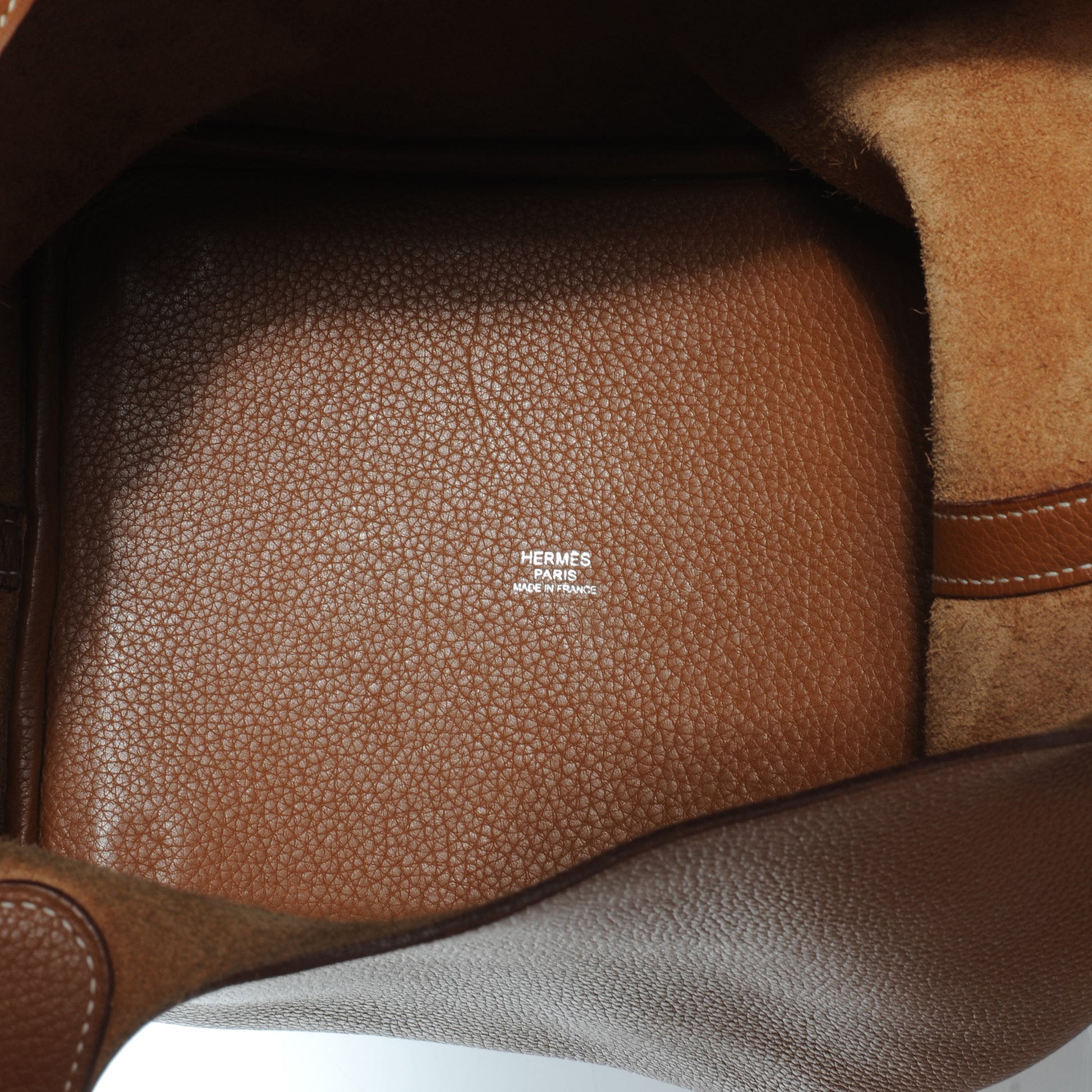 Hermes Taurillon Clemence Picotin PM Gold 7 of 7