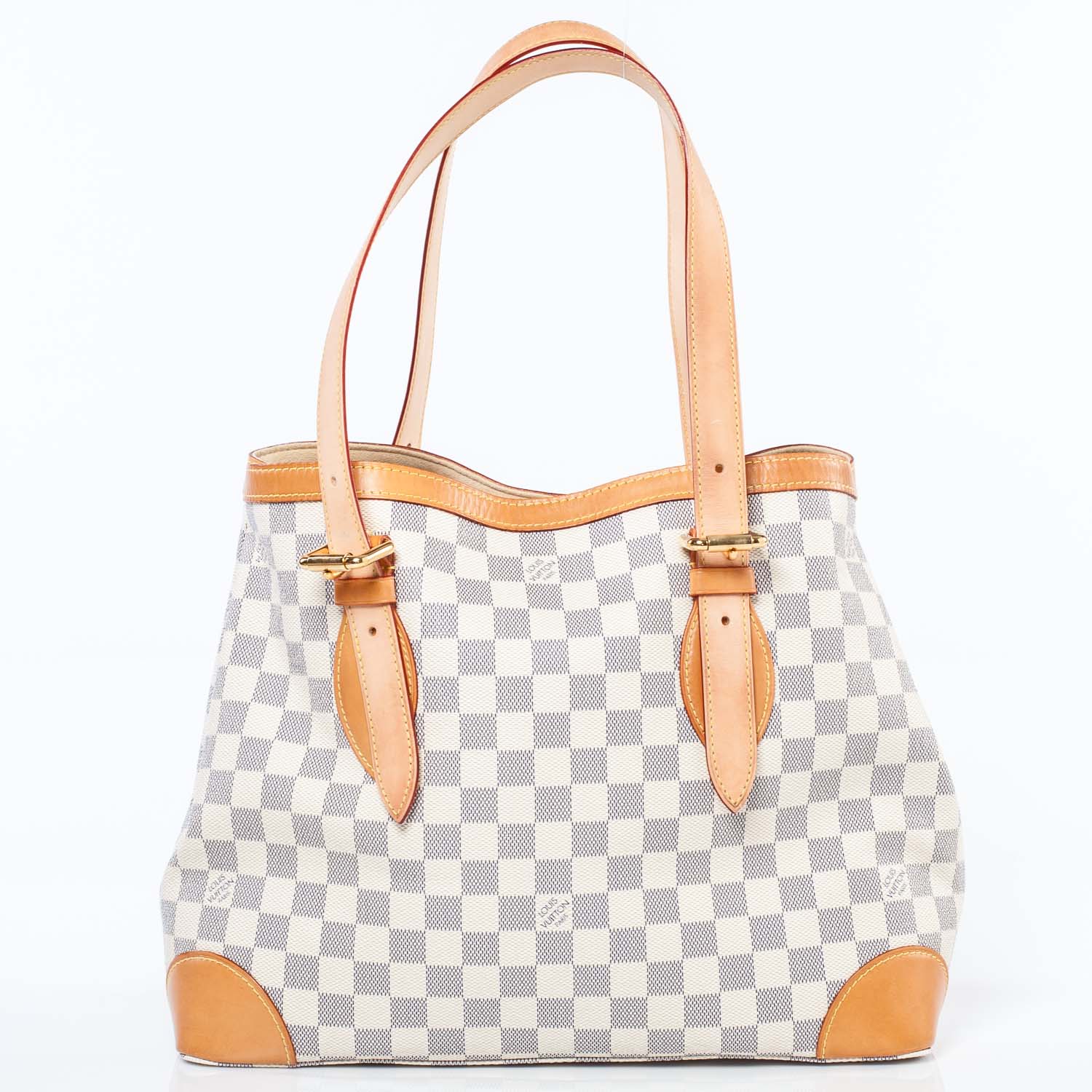 Louis Vuitton Damier Azur Hampstead MM 5 of 9