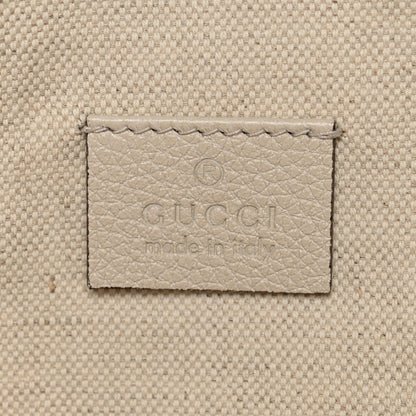 Gucci Grained Calfskin Logo Belt Bag White 6 of 10