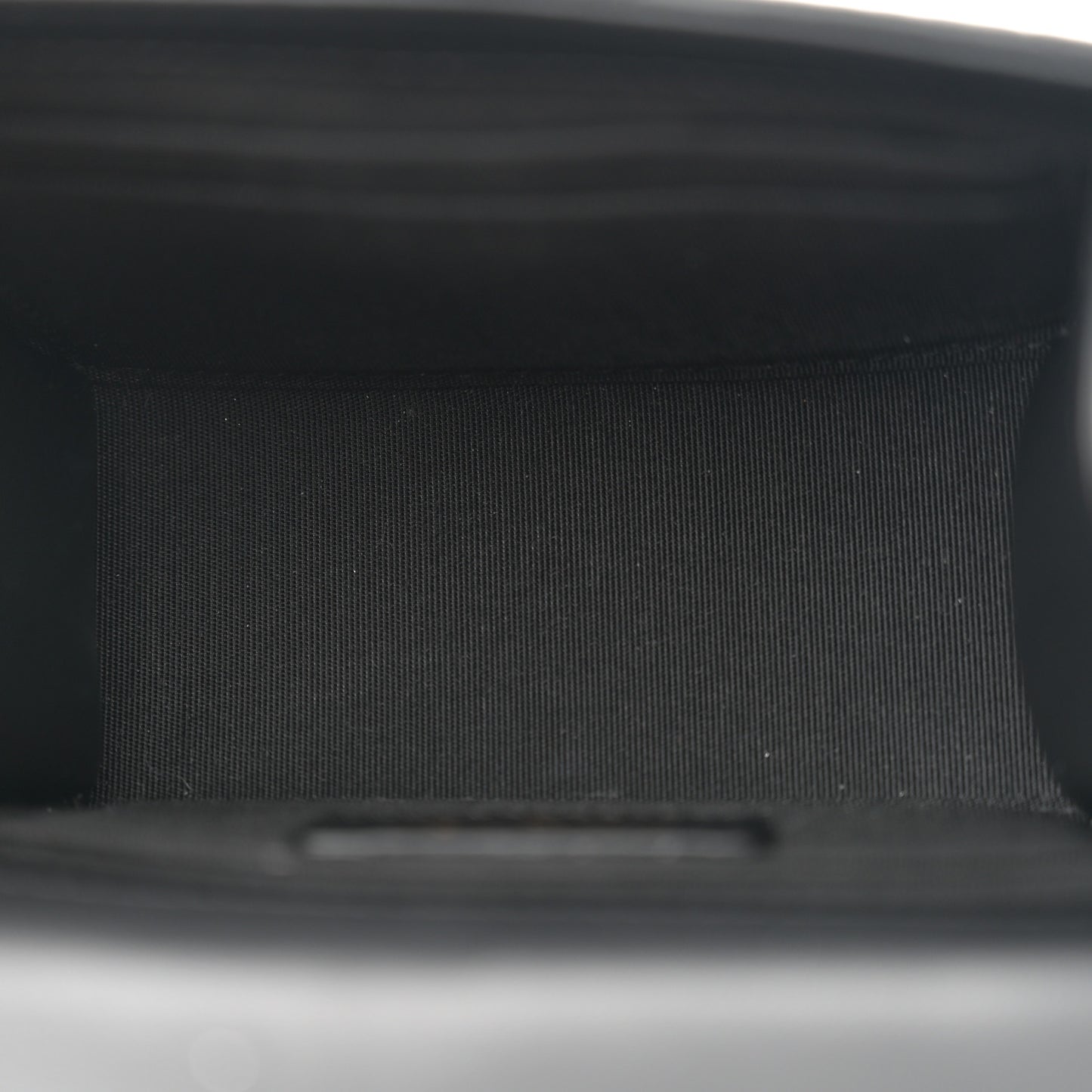 Lambskin Quilted Mini Trendy CC Chain Wallet Black