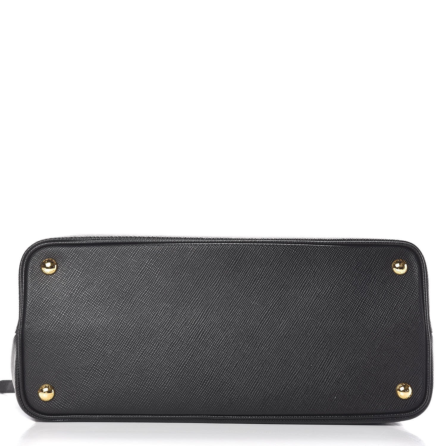 Prada Saffiano Cuir Medium Double Bag Black 14 of 18