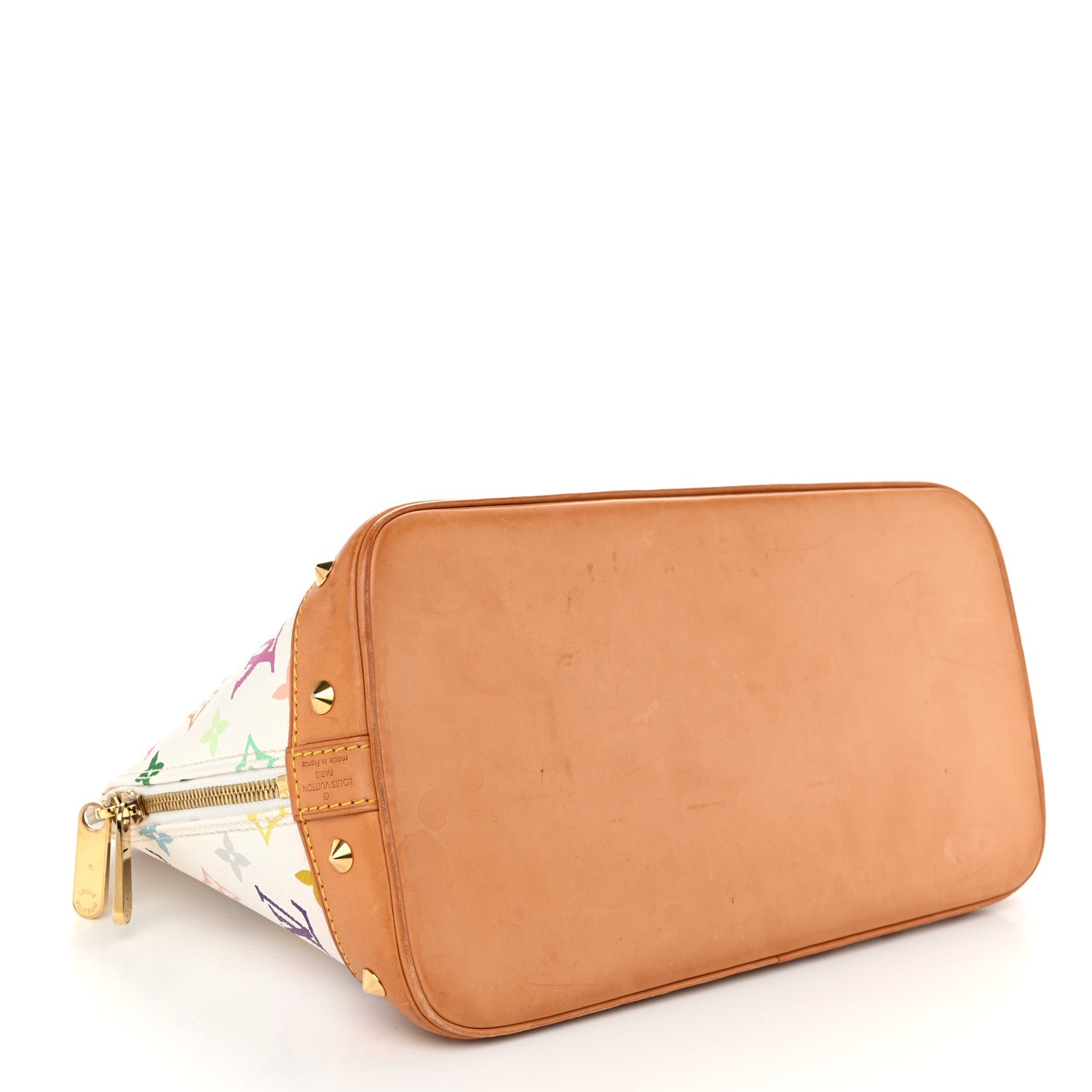 Louis Vuitton Monogram Multicolor Alma White 4 of 11