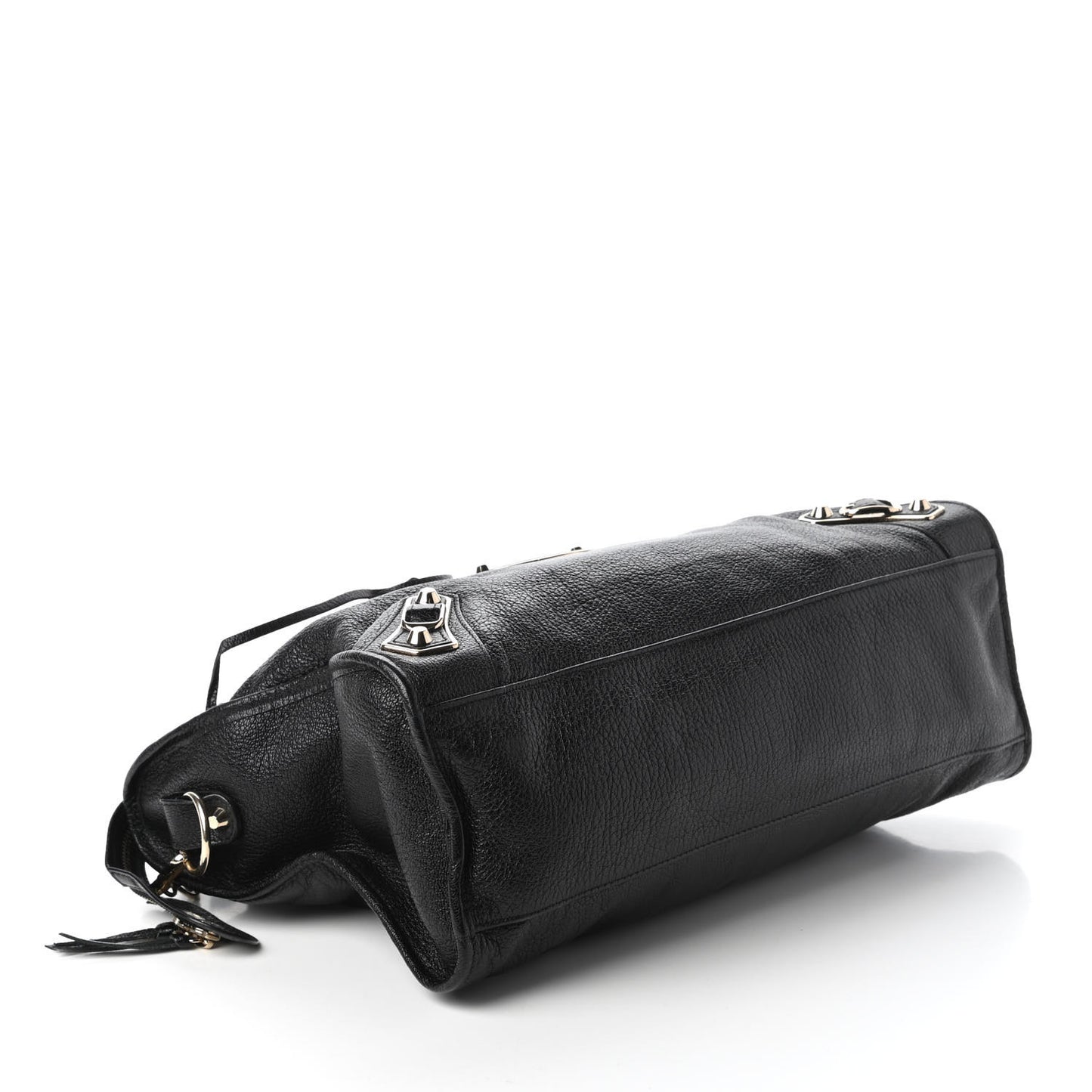 Chevre Gold Metallic Edge Hardware City Black
