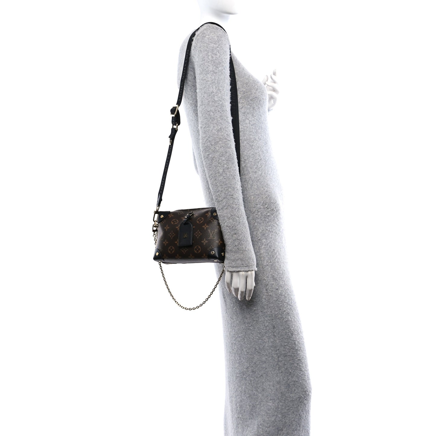 Monogram Petite Malle Souple Black