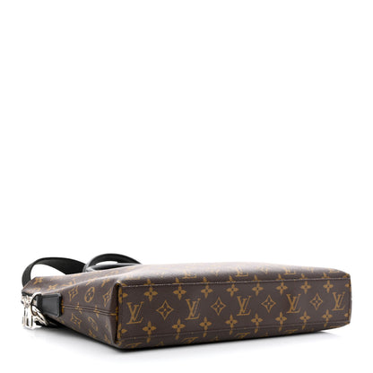 Louis Vuitton Monogram Macassar Porte-Documents Jour 3 of 10