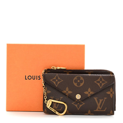 Louis Vuitton Monogram Recto Verso Card Holder Black 14 of 14