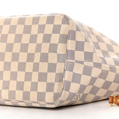 Louis Vuitton Damier Azur Neverfull MM 10 of 22