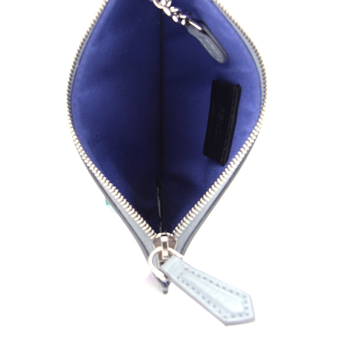 Vitello Elite Studded Hypnoteyes Coin Pouch Key Case Polvere Multicolor