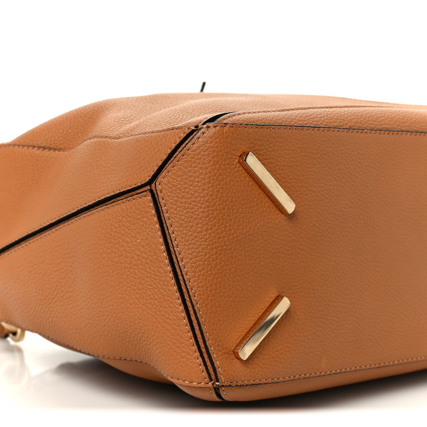 Calfskin Medium Puzzle Bag Tan