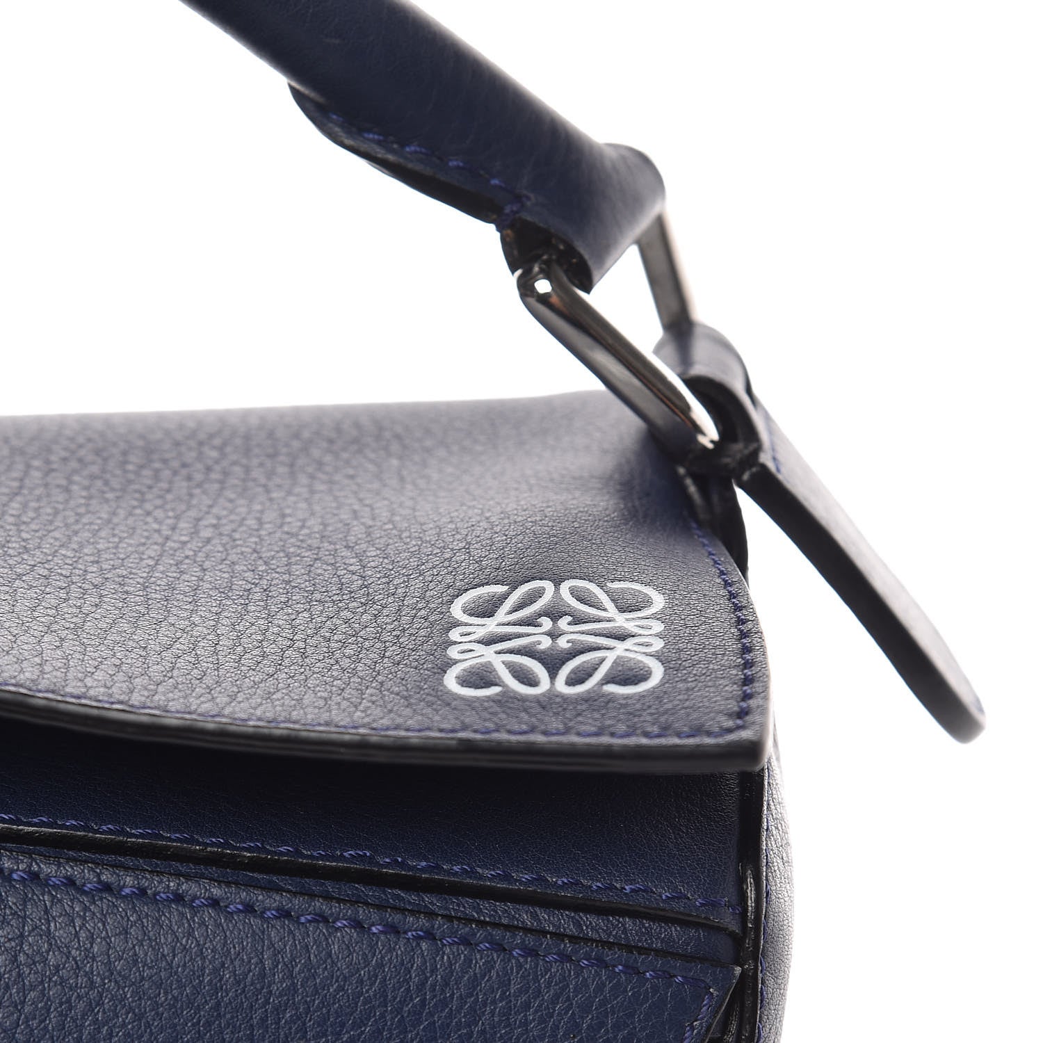 Loewe Calfskin Small Puzzle Bag Marine 11 of 11