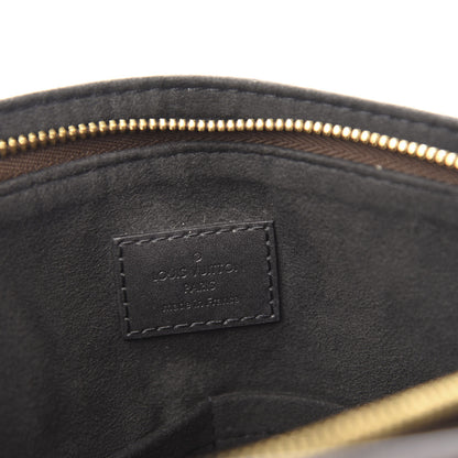 Louis Vuitton Monogram Flower Zipped Tote PM Black 6 of 10