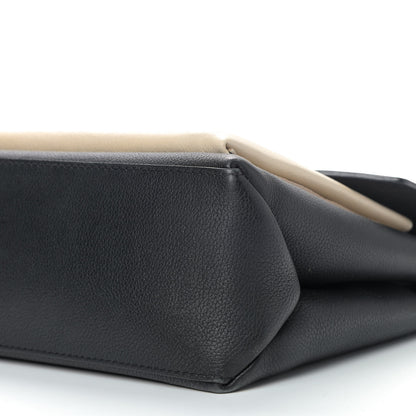 Louis Vuitton Soft Calfskin My Lockme Top Handle Vanille Black 6 of 11