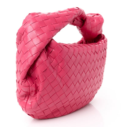 Bottega Veneta Nappa Intrecciato Teen Jodie Hobo Cranberry 3 of 10
