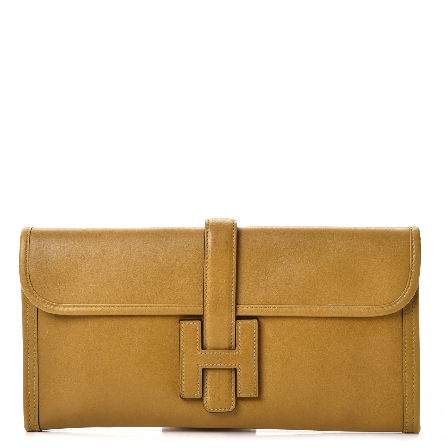Tadelakt Jige Elan 29 Clutch Cardamome