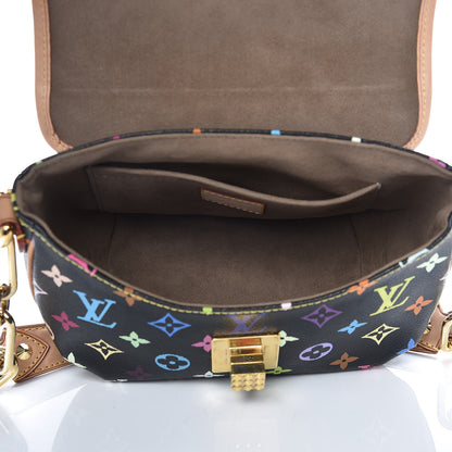 Louis Vuitton Monogram Multicolor Patti Black 5 of 13