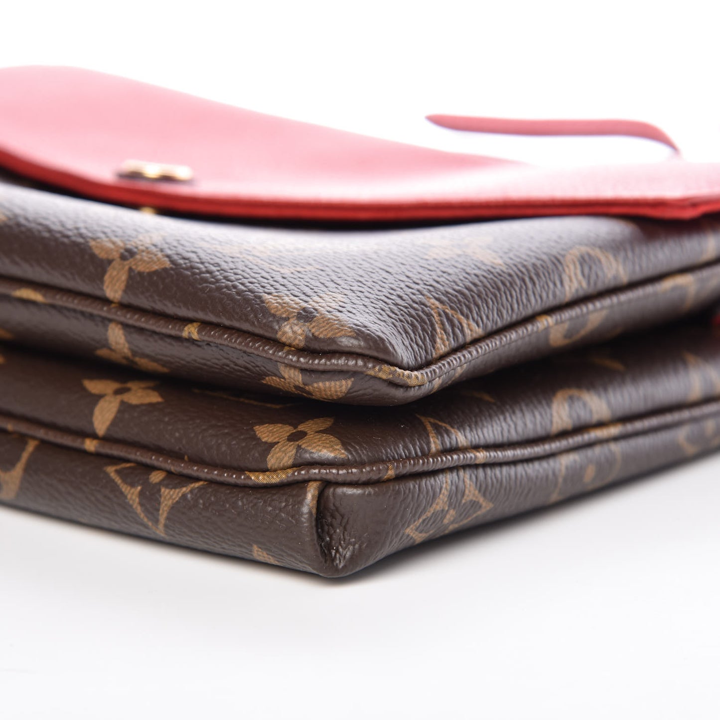 Monogram Twice Pochette Cherry