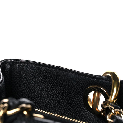 Chanel Caviar Quilted Grand Shopping Tote GST Black 12 of 12