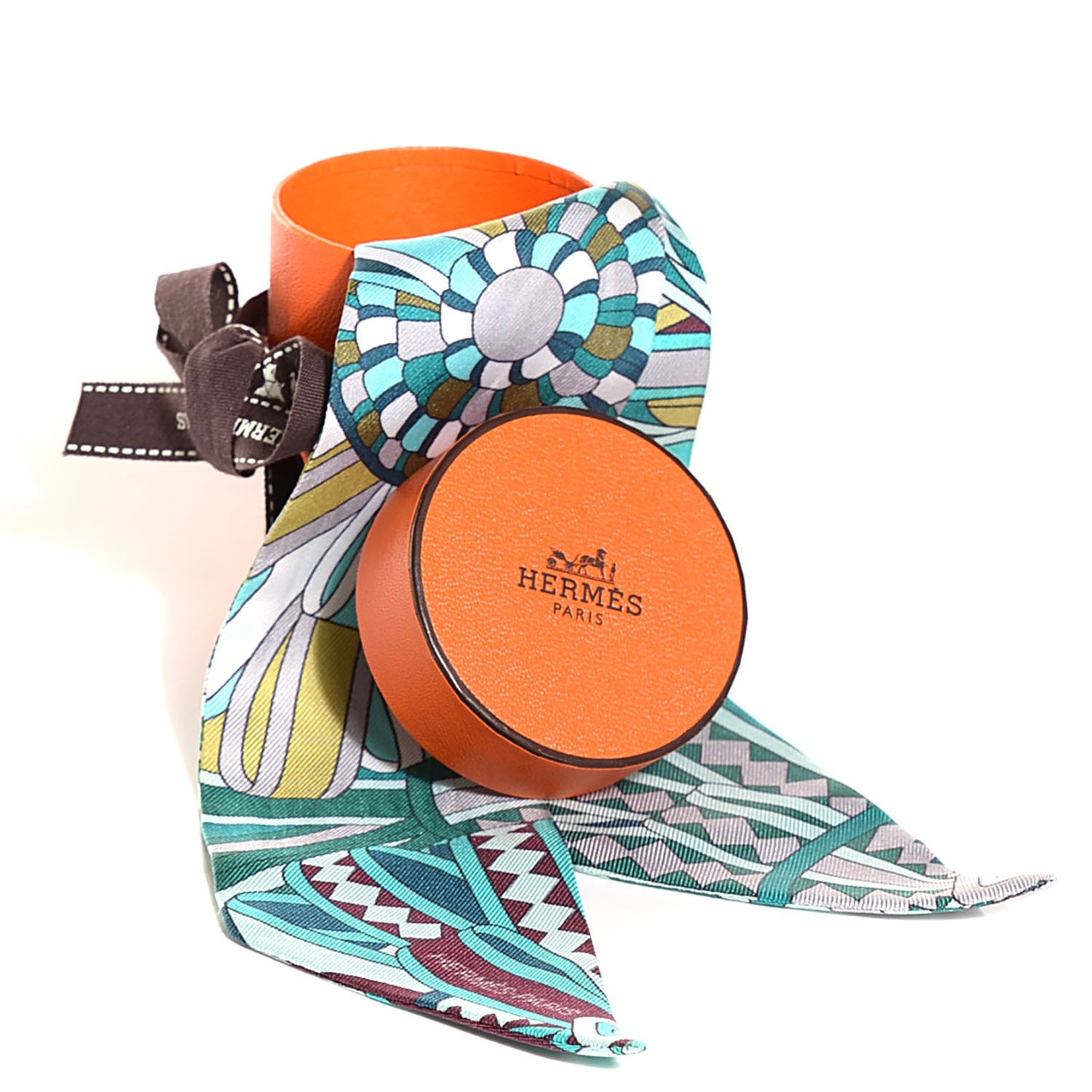 Silk Les Flots Du Cheval Twilly Turquoise