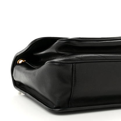 Saint Laurent Lambskin Matelasse Monogram Medium Niki Chain Satchel Black 9 of 10