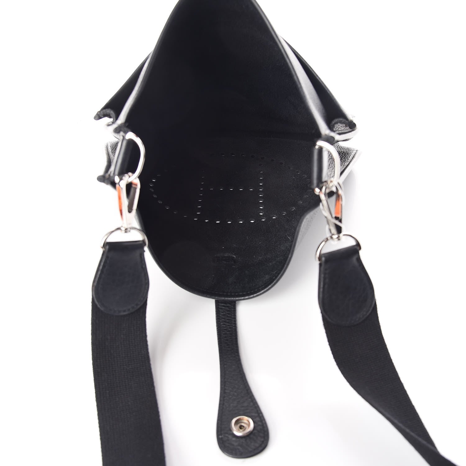 Hermes Taurillon Clemence Evelyne II PM Black 6 of 9
