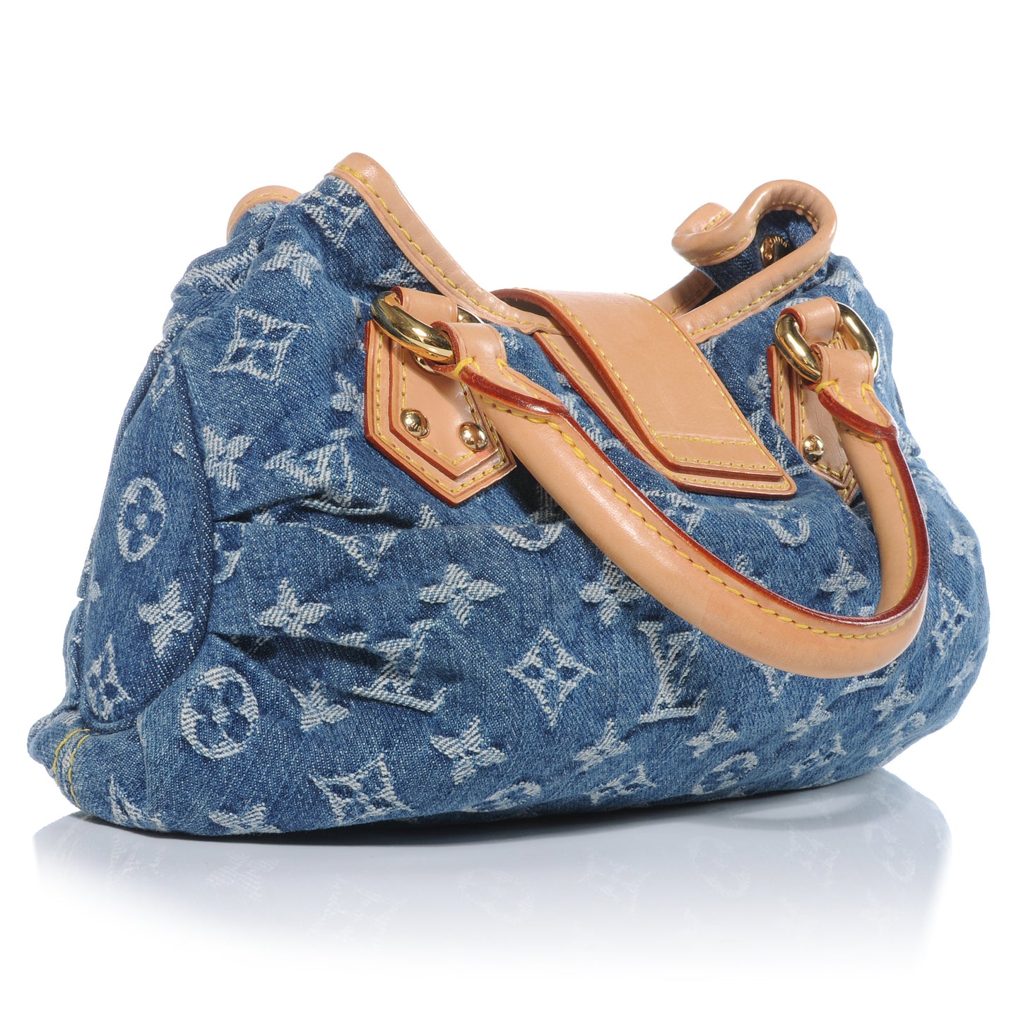 Denim Pleaty Blue