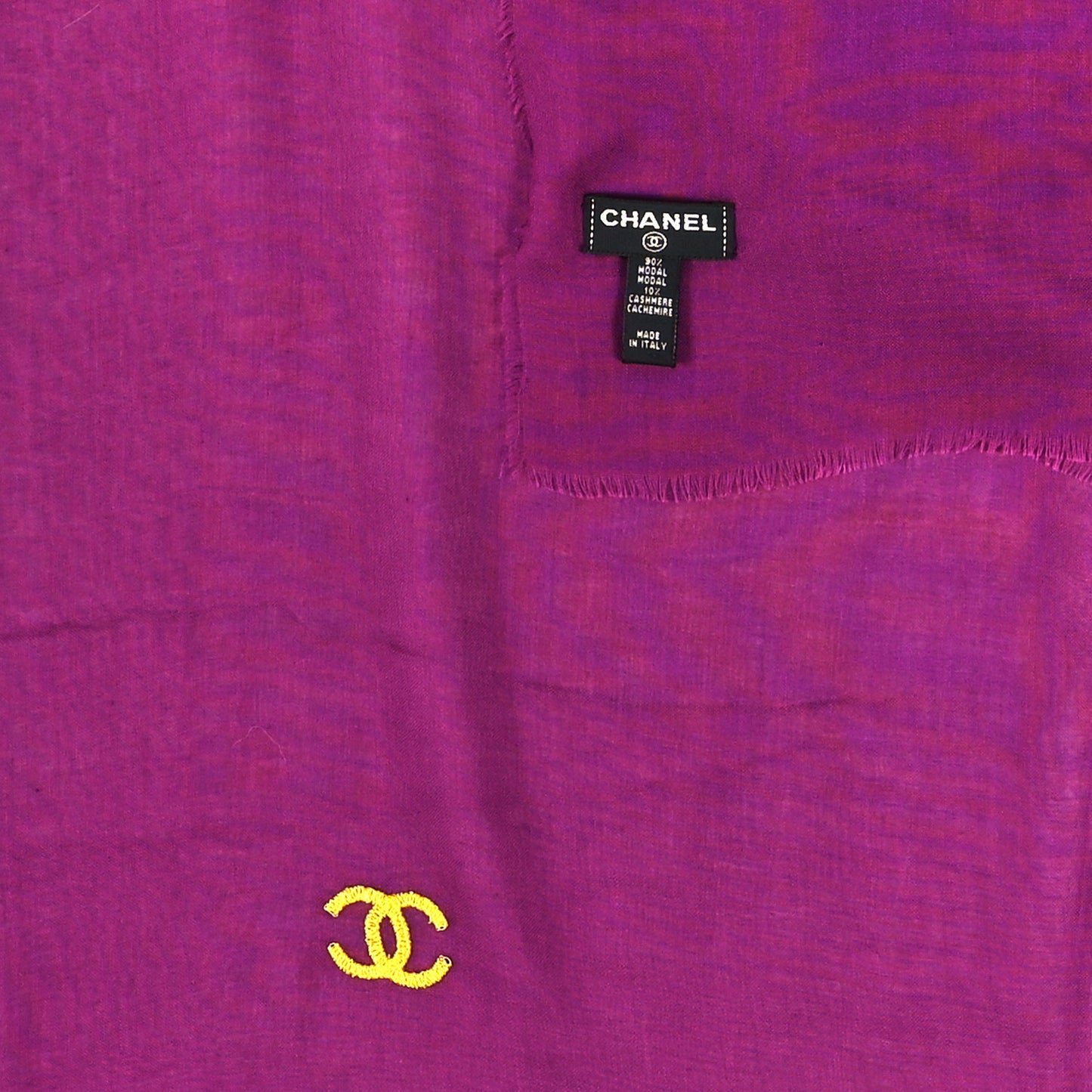 Modal Cashmere Scarf Shawl Purple