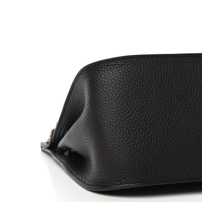Hermes Taurillon Clemence Jypsiere 28 Black 7 of 10