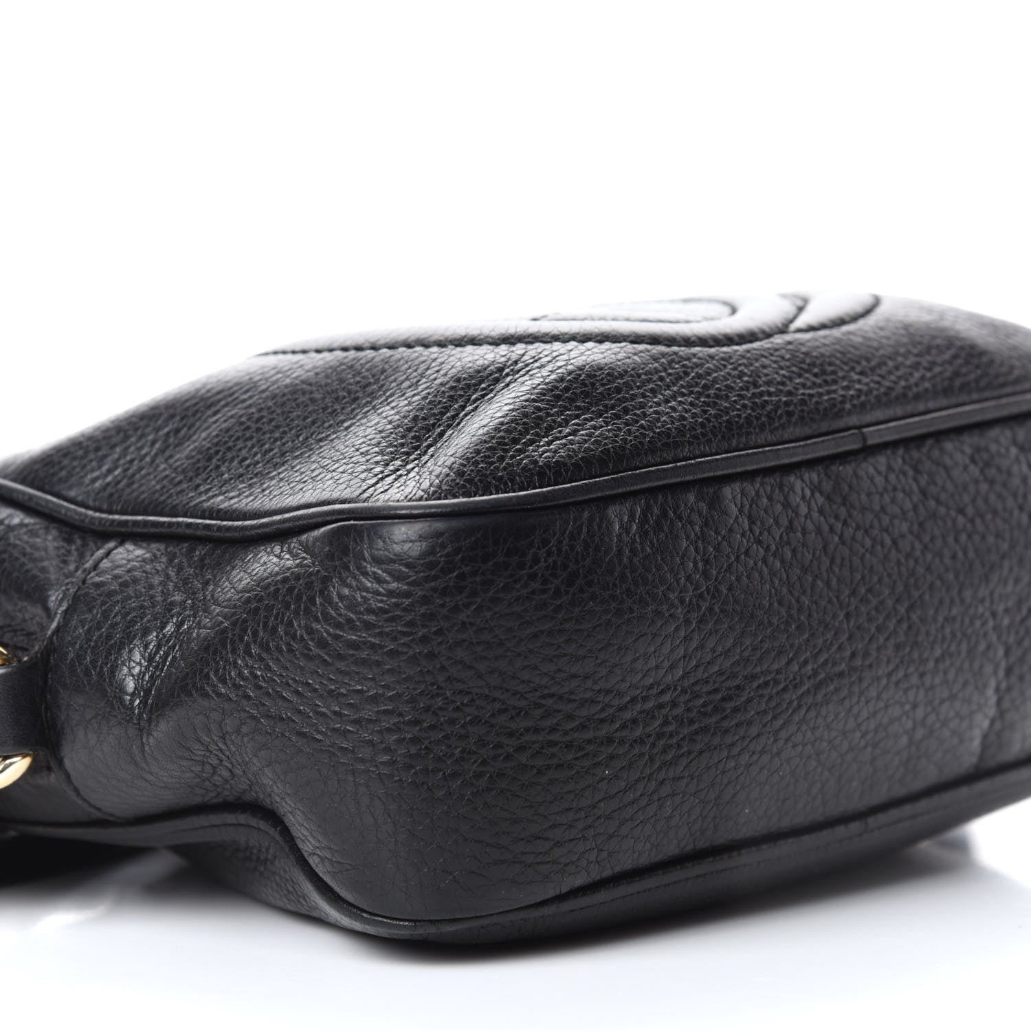 Gucci Pebbled Calfskin Small Soho Disco Bag Black 8 of 10