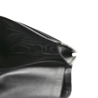 Gucci Guccissima Signature Bowy Card Case Wallet Black 5 of 9