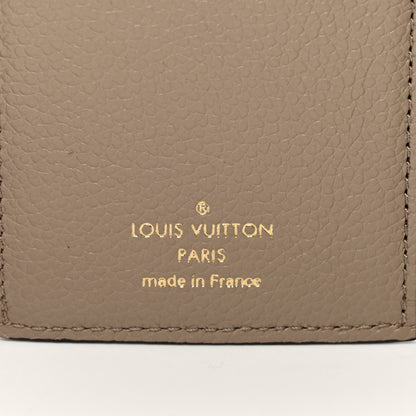 Louis Vuitton Empreinte Monogram Giant Victorine Wallet Tourterelle Creme 5 of 6