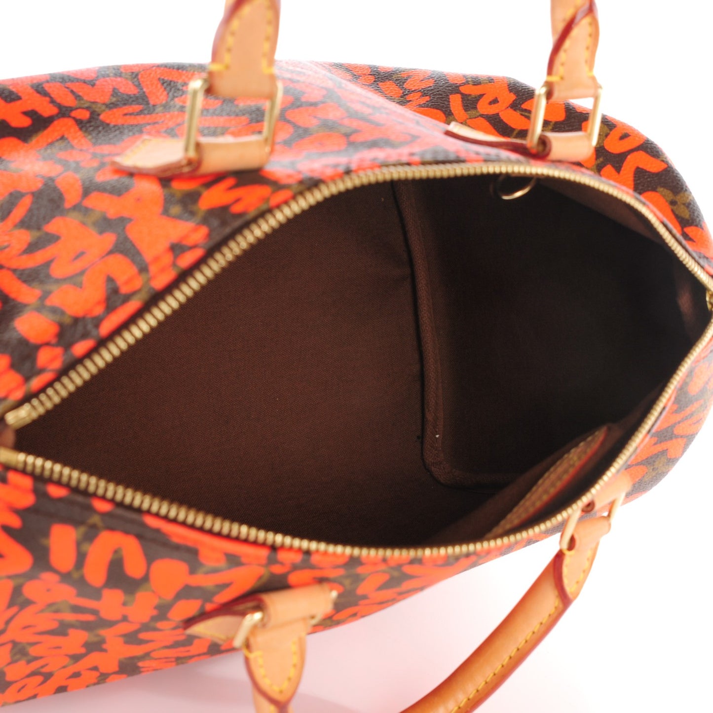 Monogram Graffiti Speedy 30 Orange