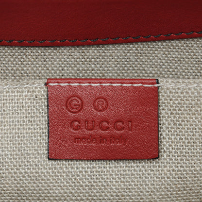 Gucci Microguccissima Medium Emily Chain Shoulder Bag Red 6 of 7
