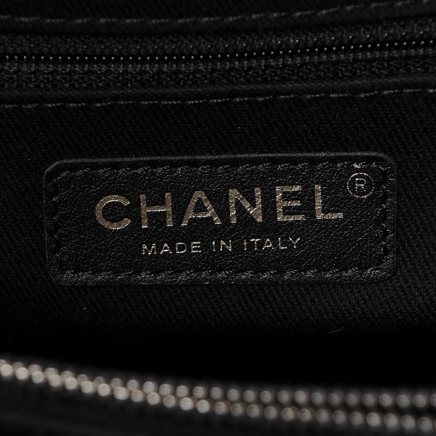 Chanel Wrinkled Lambskin Chevron Quilted Surpique Tote Light Gray 6 of 7
