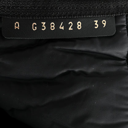 Chanel Mixed Fibers Lambskin Patent Calfskin Convertible High Boots 39 Black 9 of 9